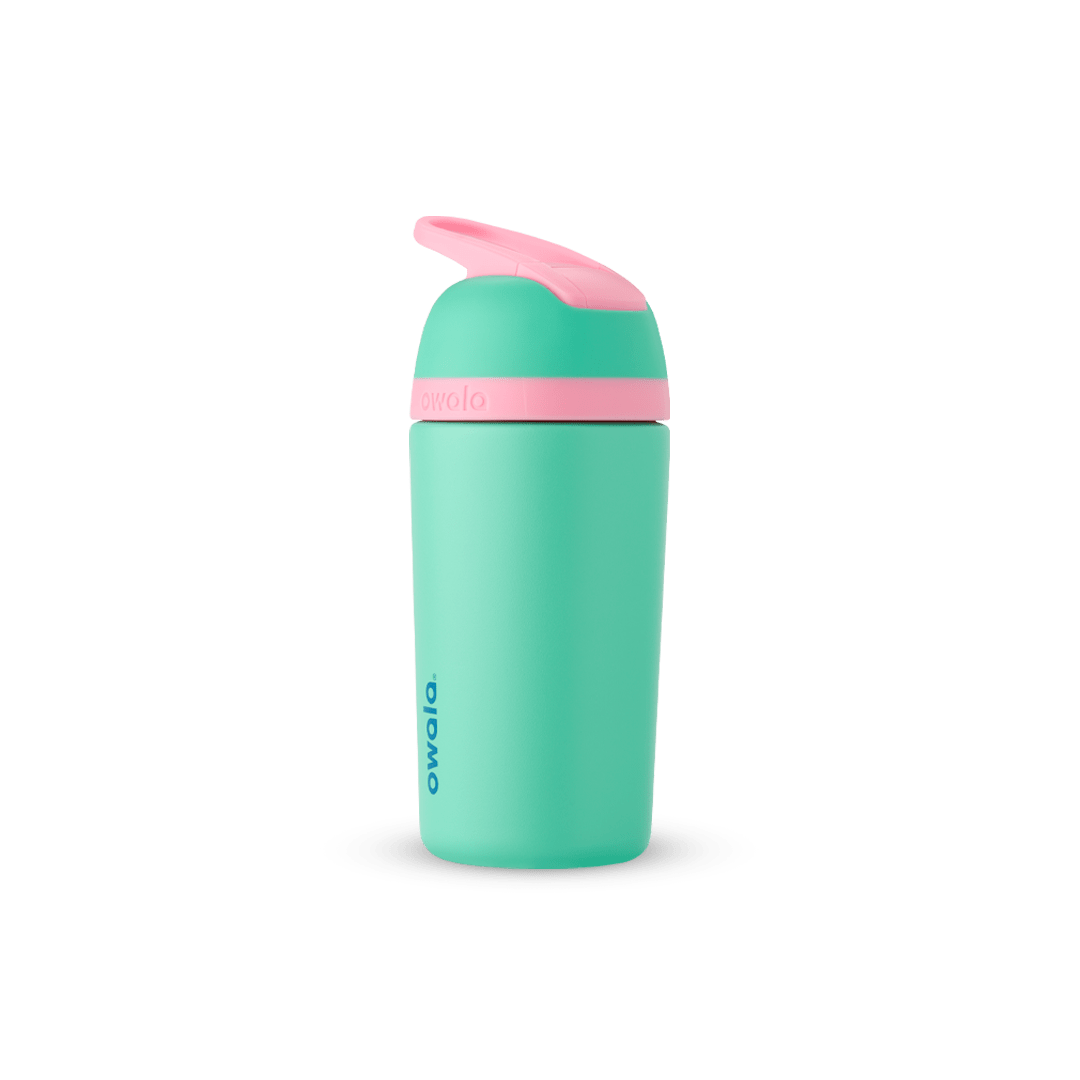 Kids¡¯ Stainless Steel Flip? Teal + Pink
