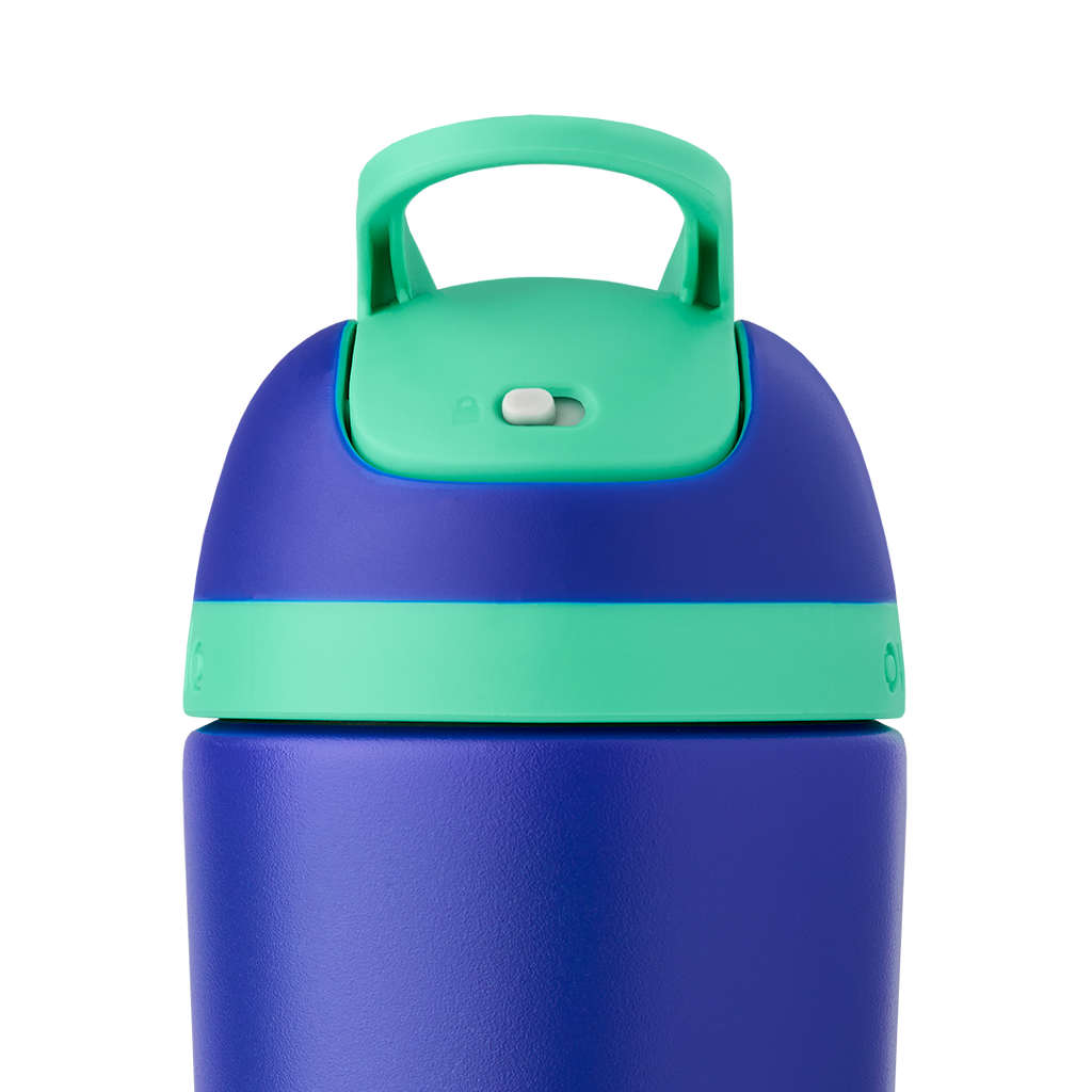 Kids¡¯ Stainless Steel Flip? Blue + Teal